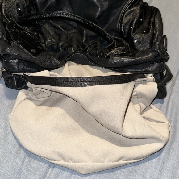 Griffazzi Genuine Leather Hobo Satchel Bag BNNT - Picture 13 of 16